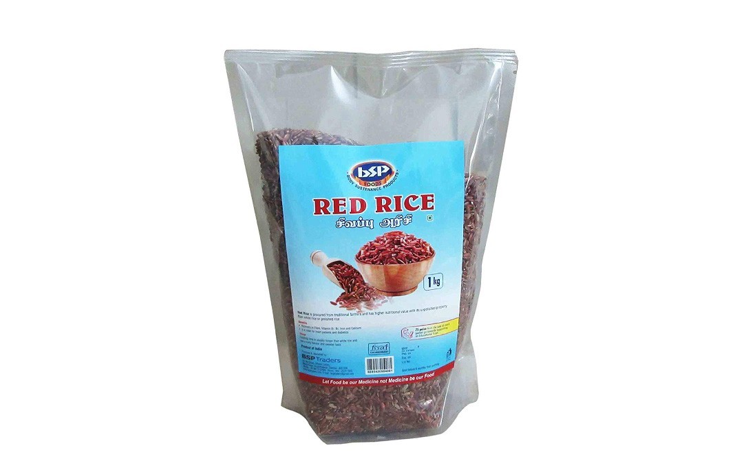 BSP Foods Red Rice    Pack  1 kilogram